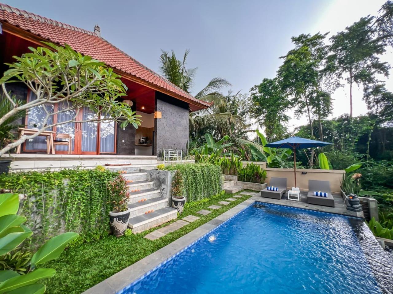Aris House Private Pool Villa Ubud Exteriör bild
