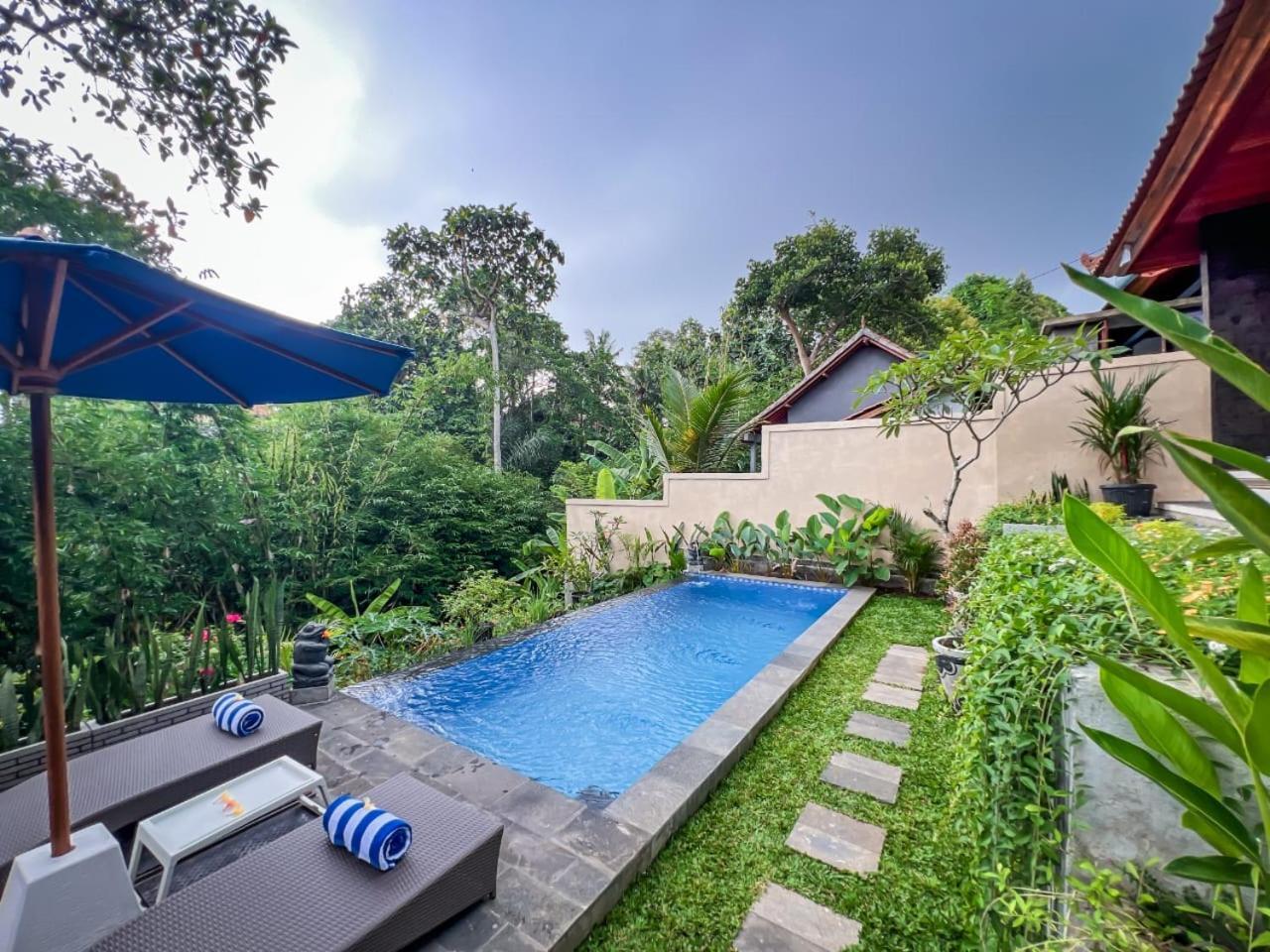 Aris House Private Pool Villa Ubud Exteriör bild